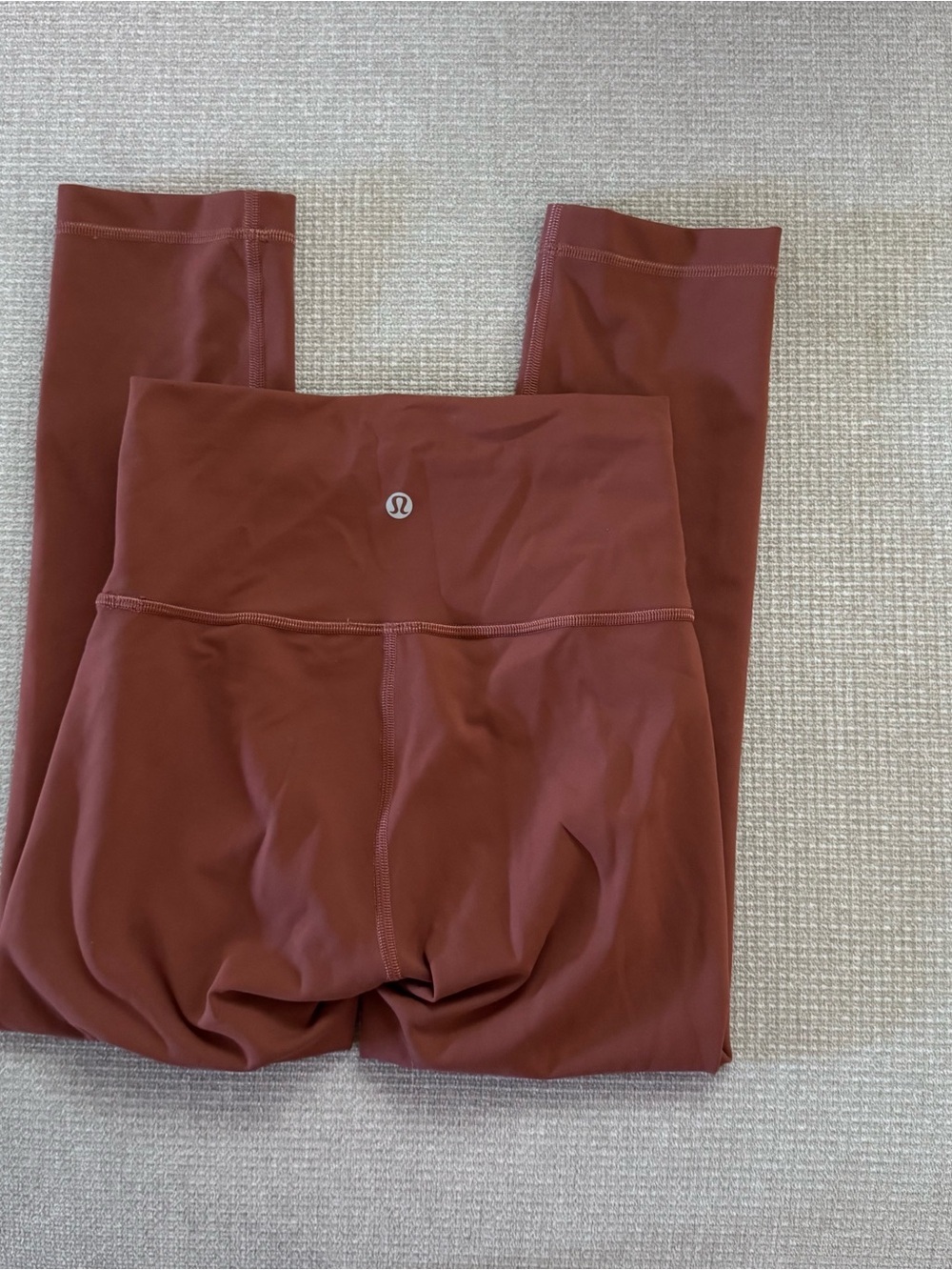 Lululemon align High-Rise crop Leggings — Deep Terracotta 4